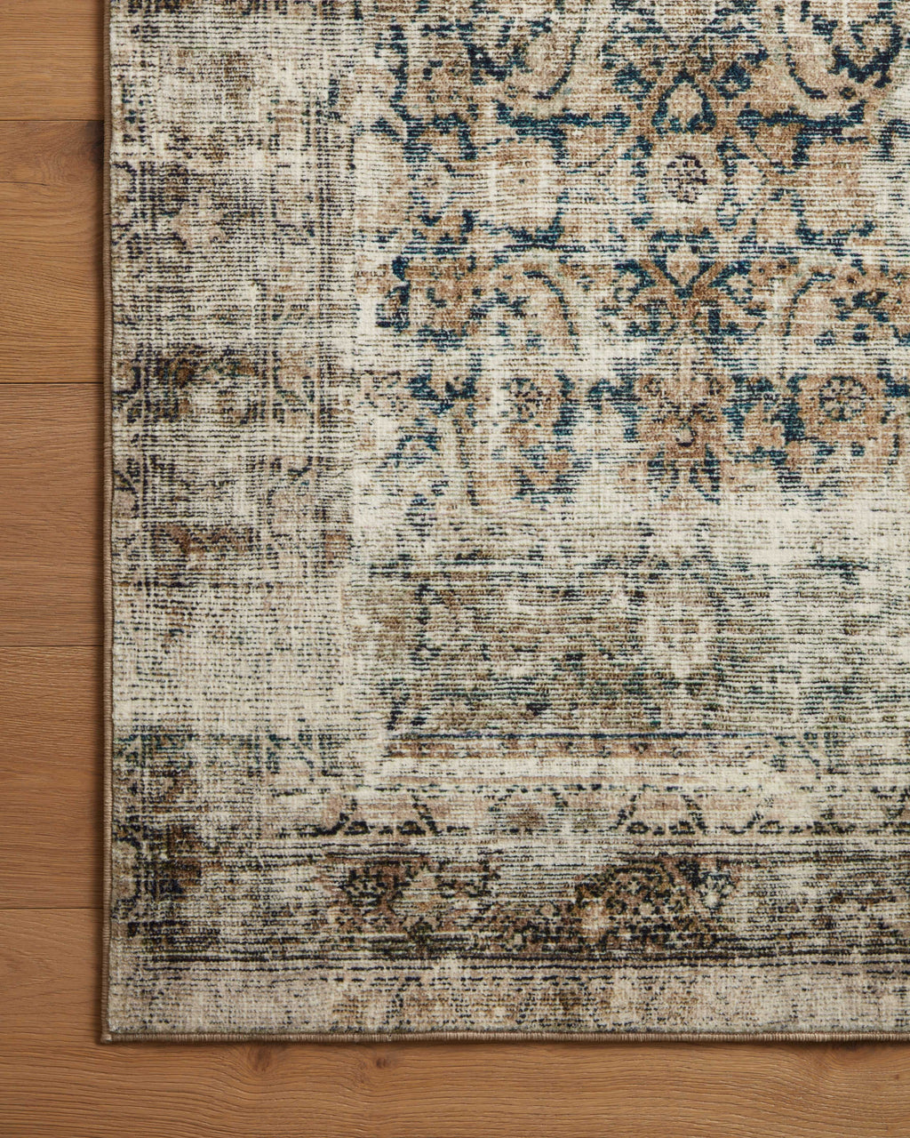 Morgan Navy / Sand Rug