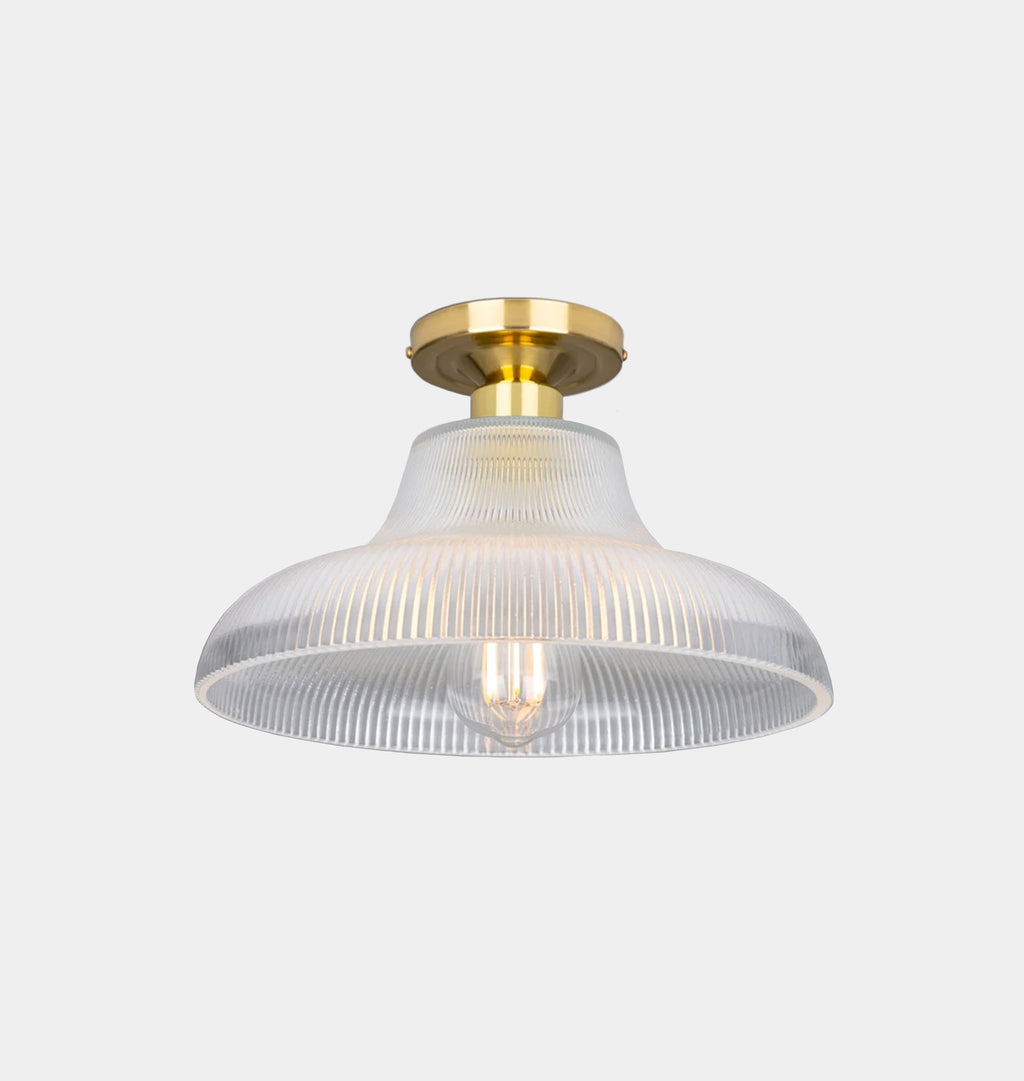 Mono Holophane Flush Mount