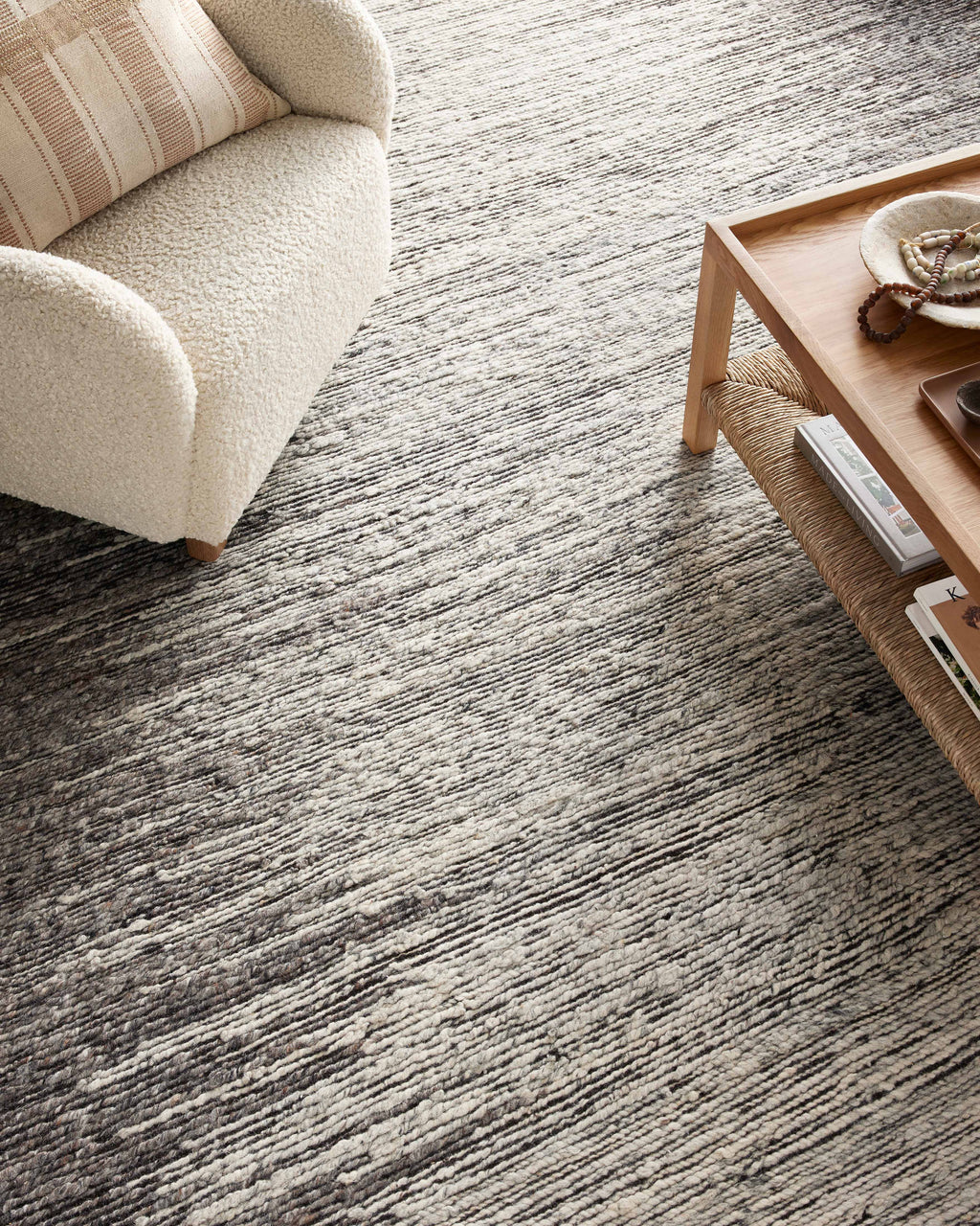 Mulholland MUL-01 Bark / Natural Area Rug
