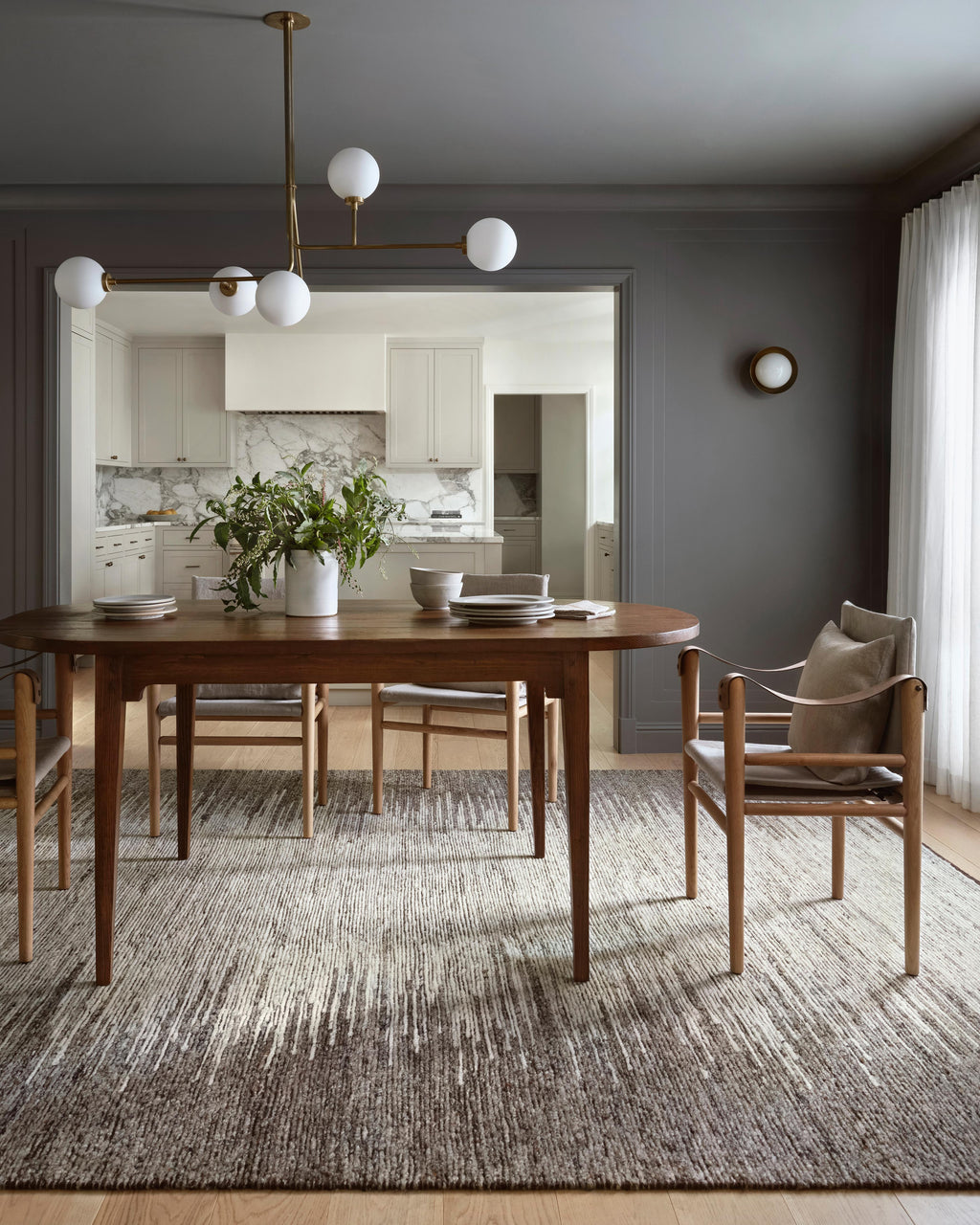 Mulholland MUL-01 Bark / Natural Area Rug