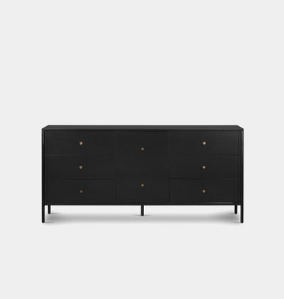 Morelos Black Iron Dresser
