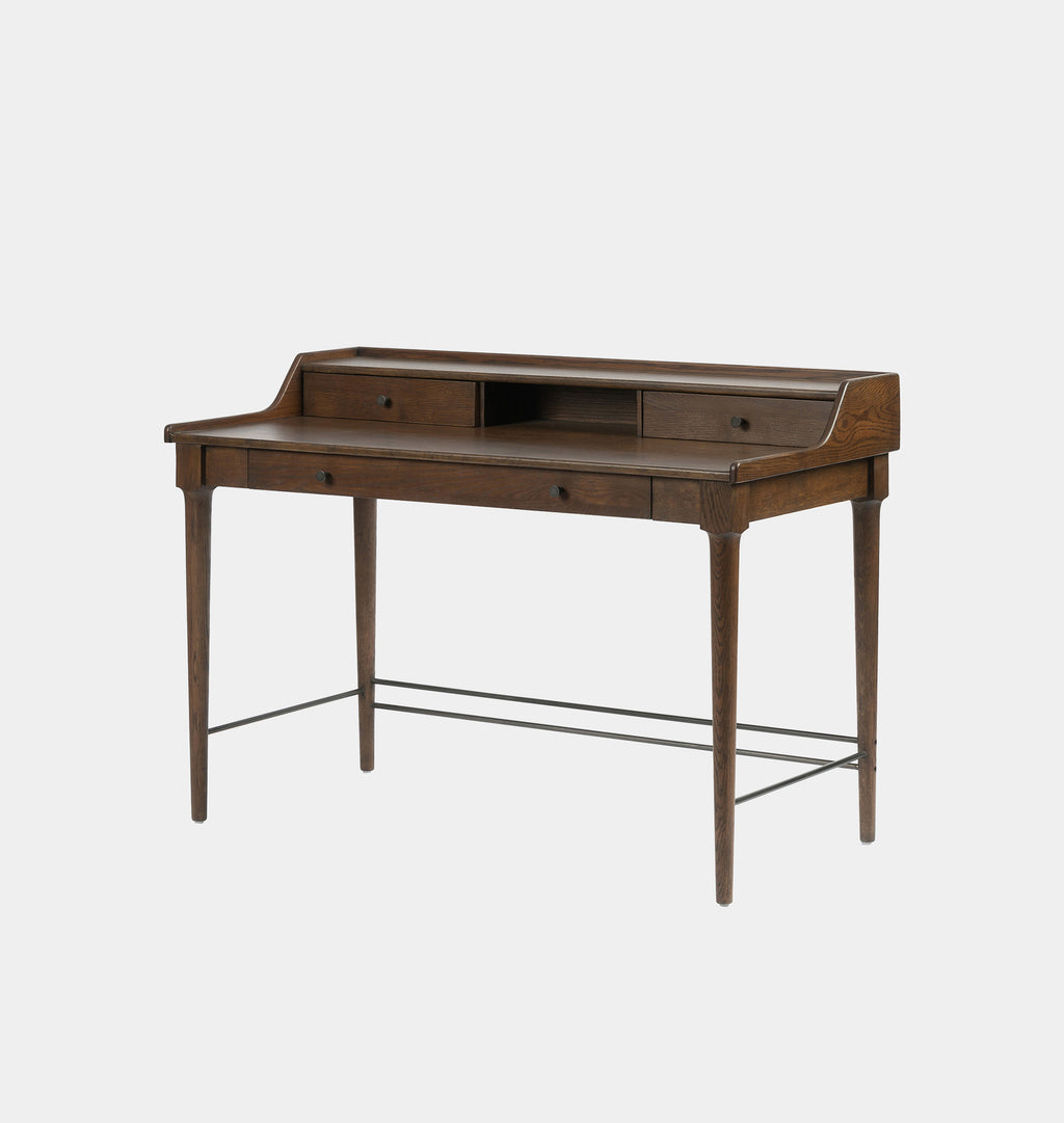 Ollie Toasted Oak Writing Desk 