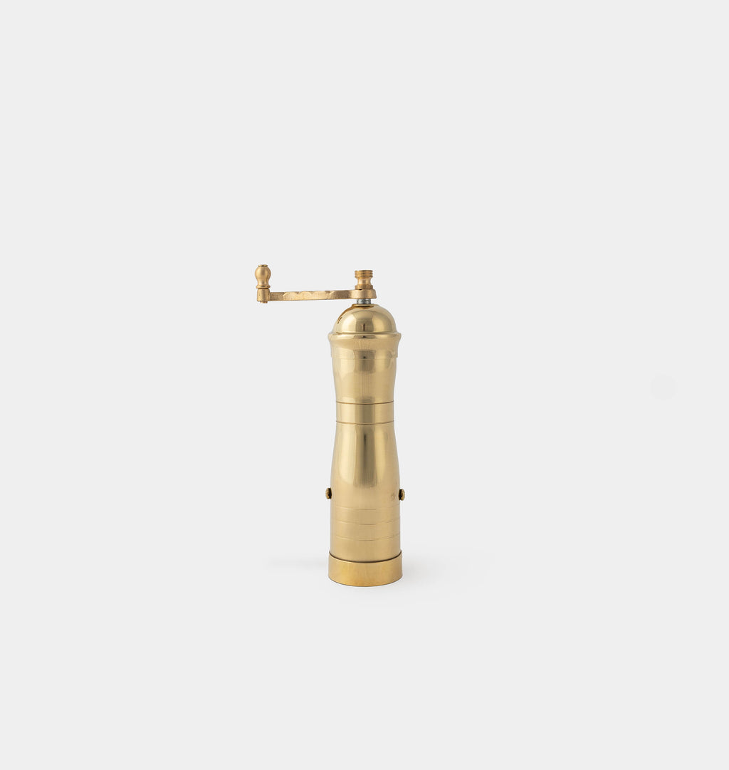 Athena Brass Pepper Mill