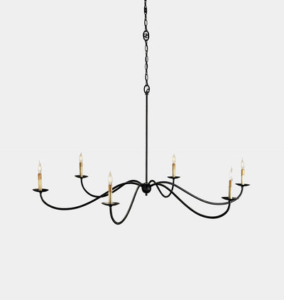 Pulpo Black Chandelier