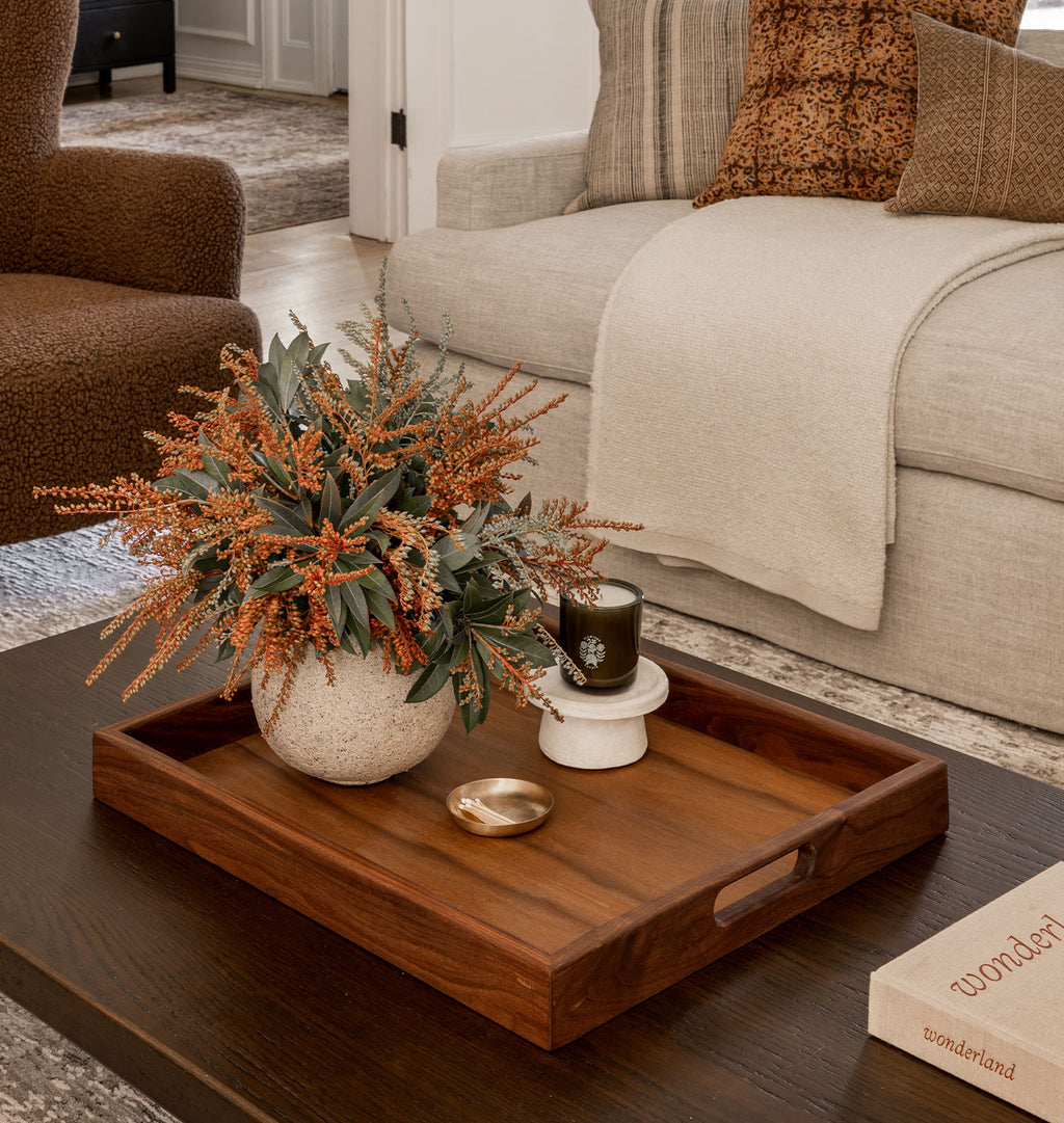 Rectangular Walnut Tray