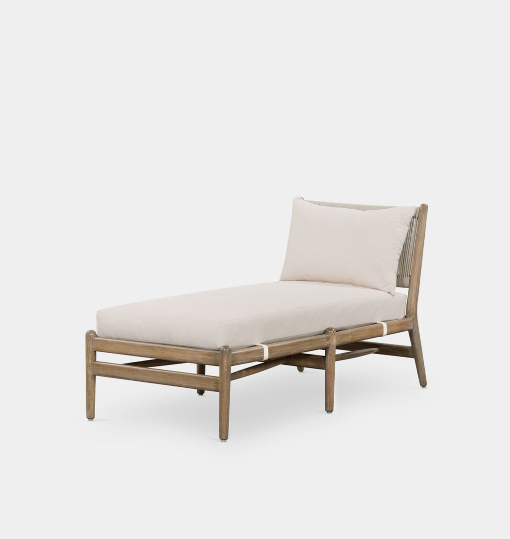 Roselyn Outdoor Chaise Natural