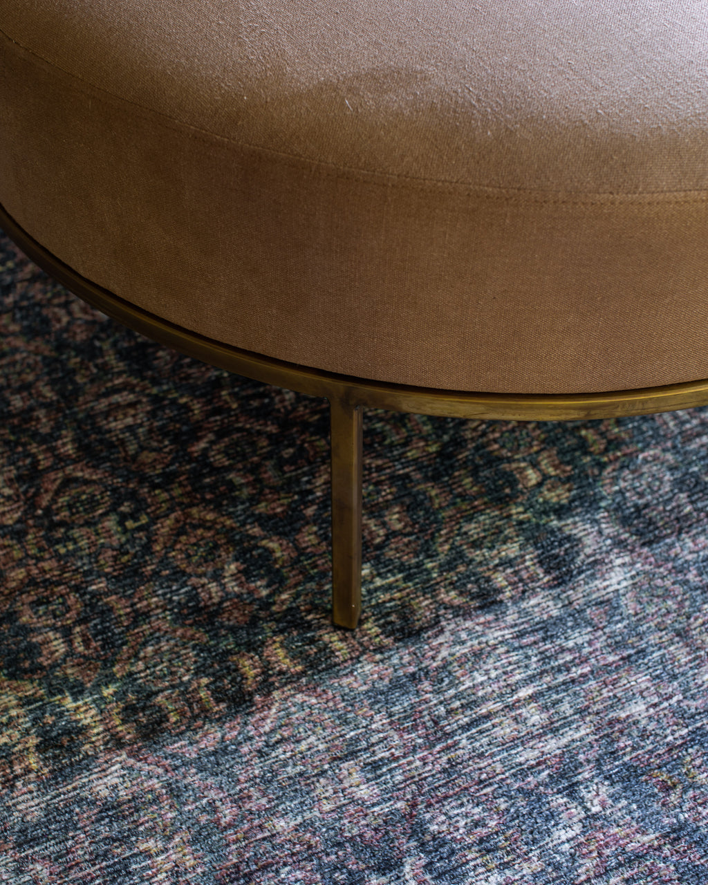 Chatauqua Round Ottoman