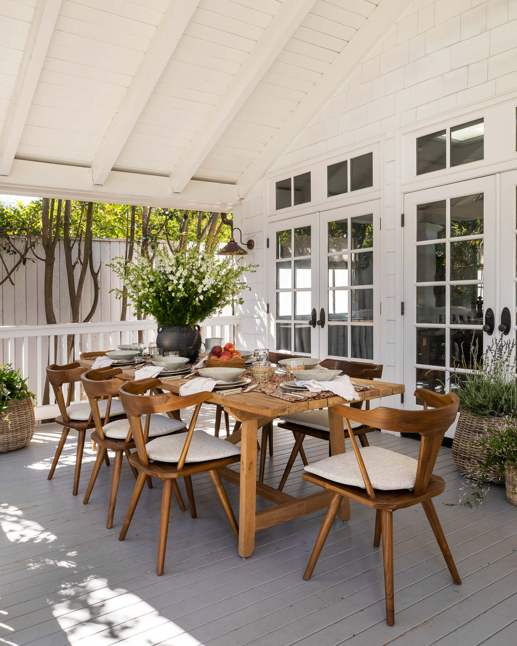 Teak Outdoor Farm Table