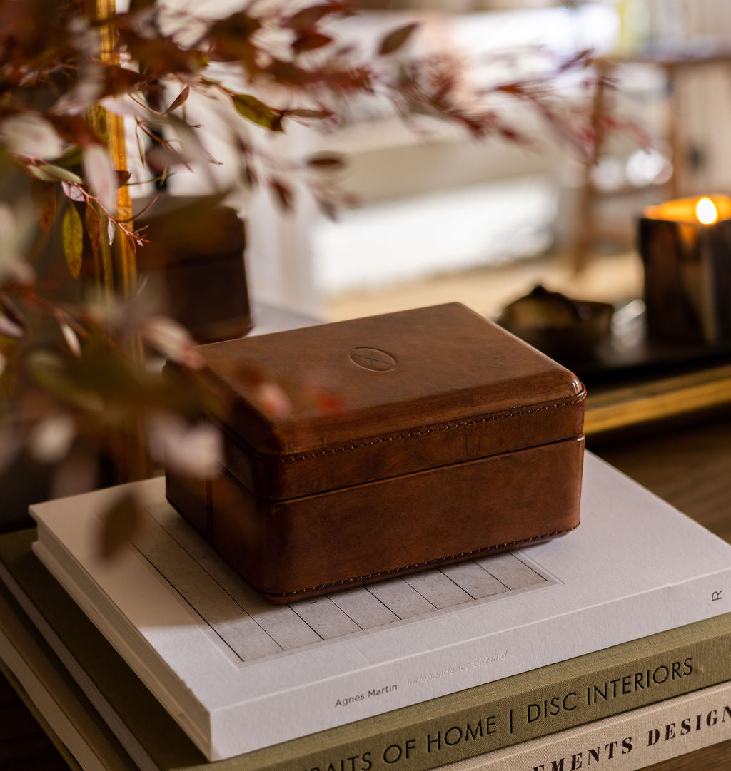 Leather Wrapped Box