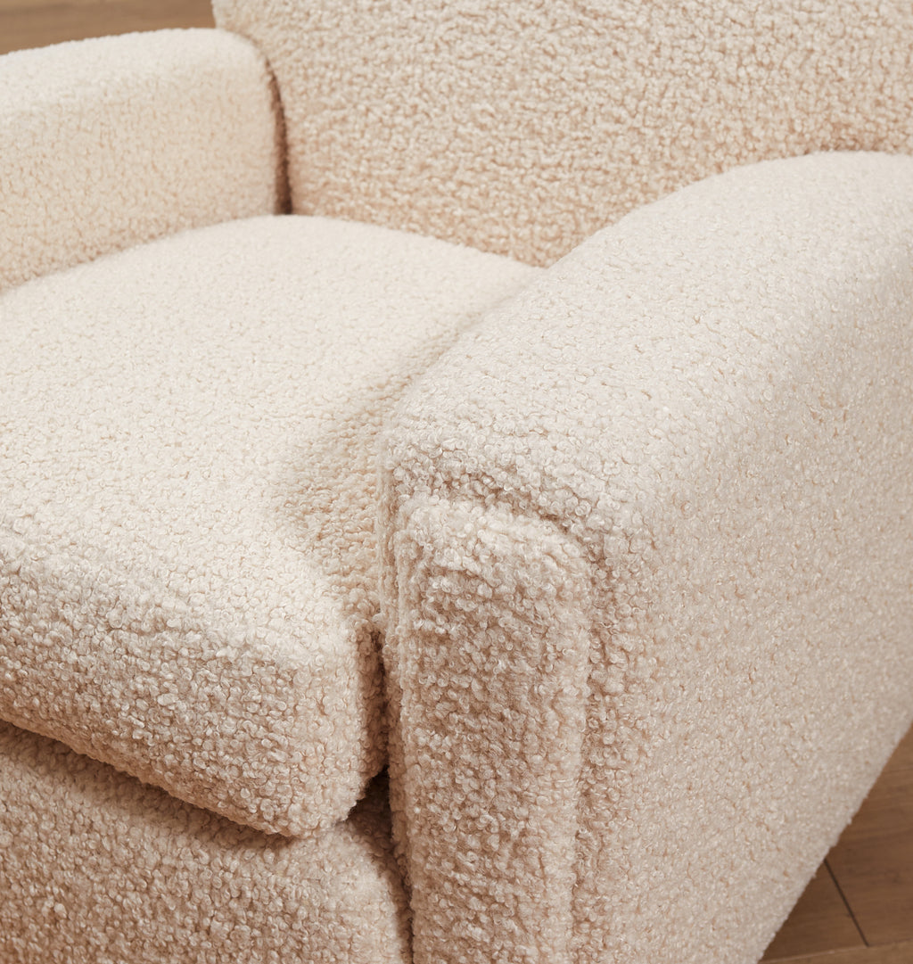 Theo Armchair Bone Boucle