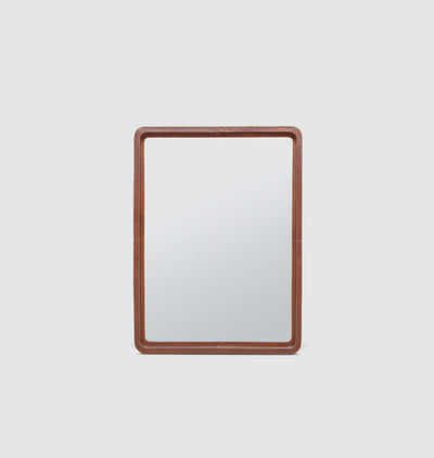 Chicory Leather Mirror 26 x 38