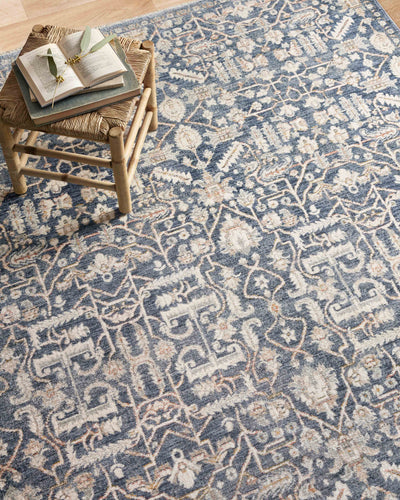 Zuma ZUM-02 Blue / Ivory Area Rug