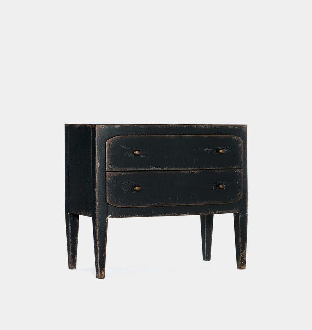 Abisko Black Nightstand