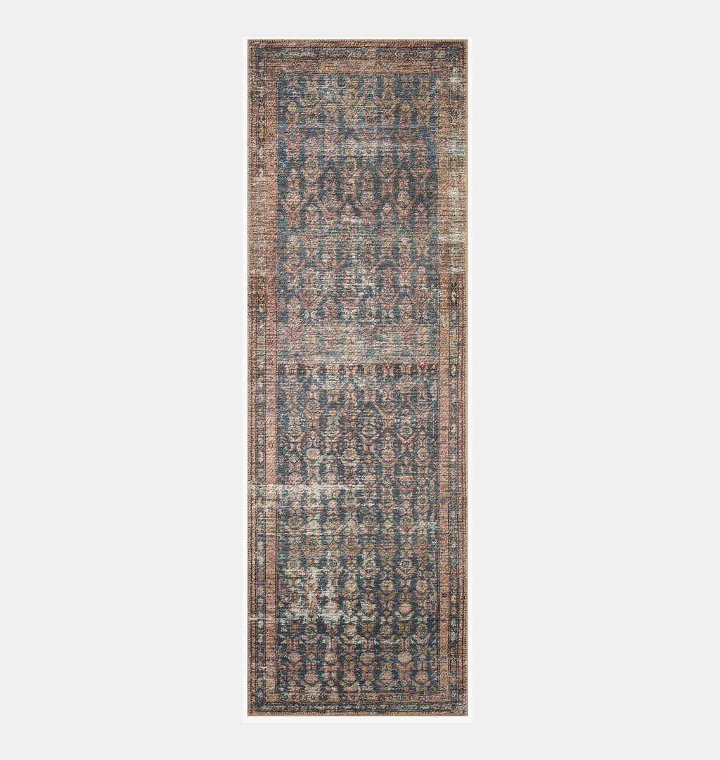 Billie BIL-02 Ocean / Brick Area Rug