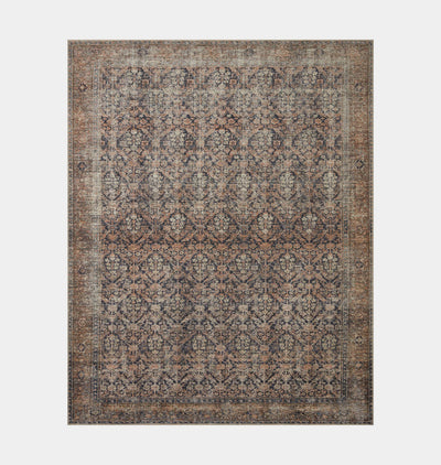 Billie BIL-01 Ink / Salmon Area Rug