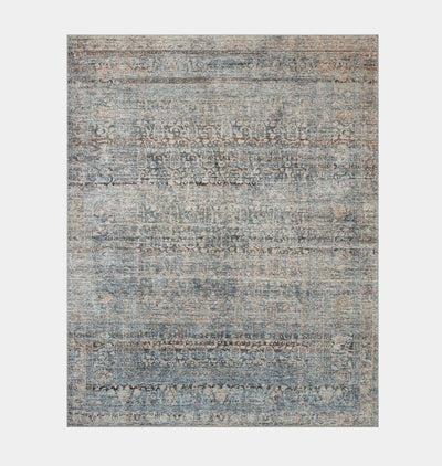 Billie BIL-05 Denim / Blush Area Rug