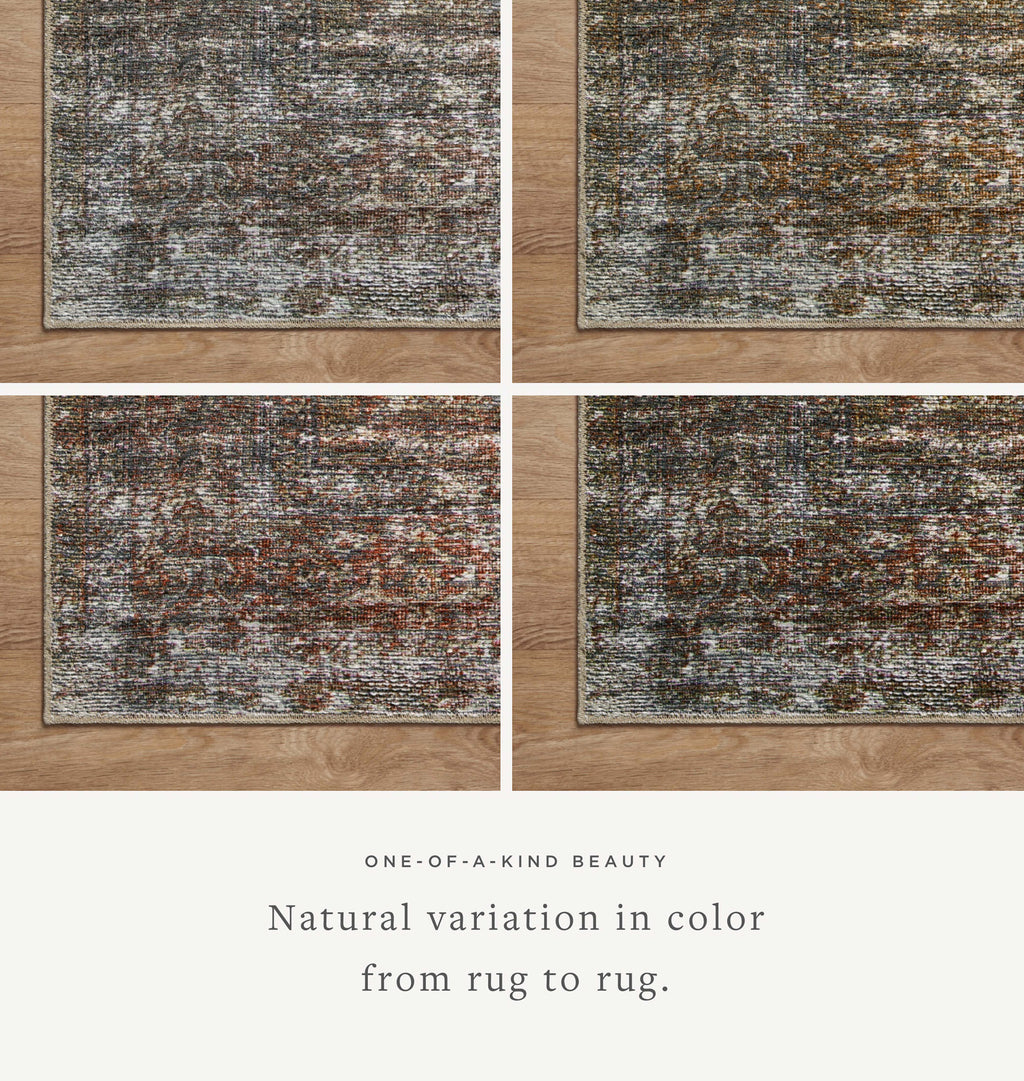 Billie BIL-06 Tobacco / Rust Area Rug