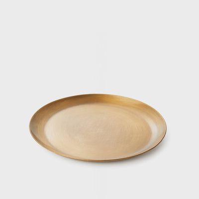Medium Brass Plate Round