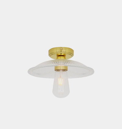 Gal Prismatic Flush Mount