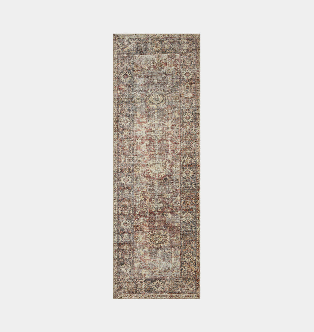 Georgie GER-06 Bordeaux / Antique Area Rug