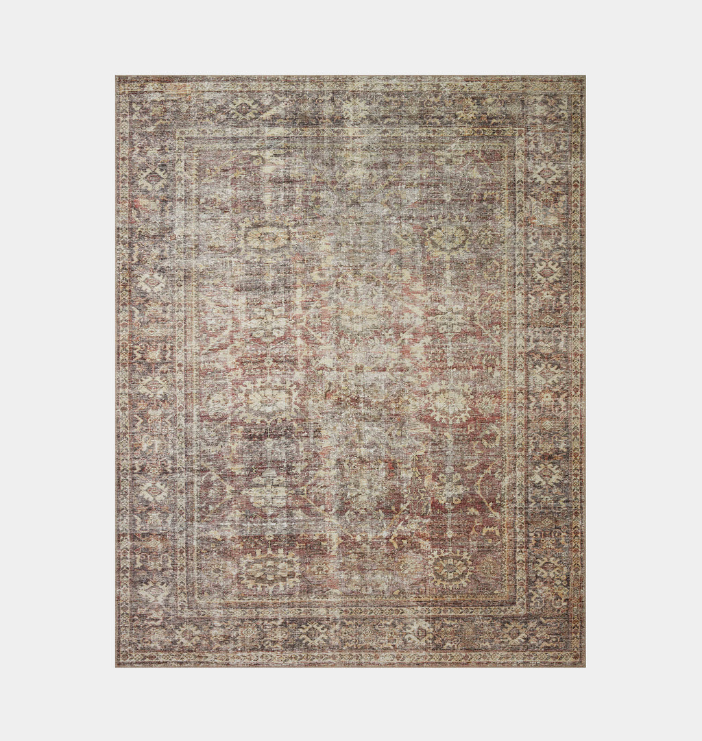 Georgie GER-06 Bordeaux / Antique Area Rug