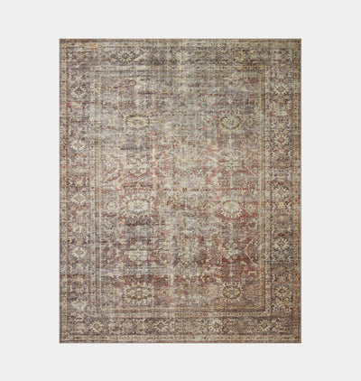 Georgie GER-06 Bordeaux / Antique Area Rug