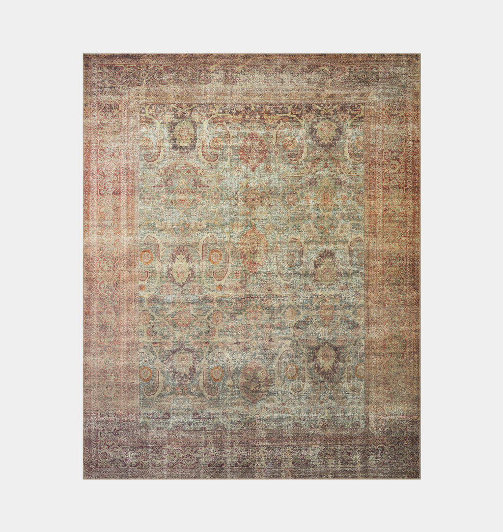 Georgie GER-03 Jade / Sunset Area Rug