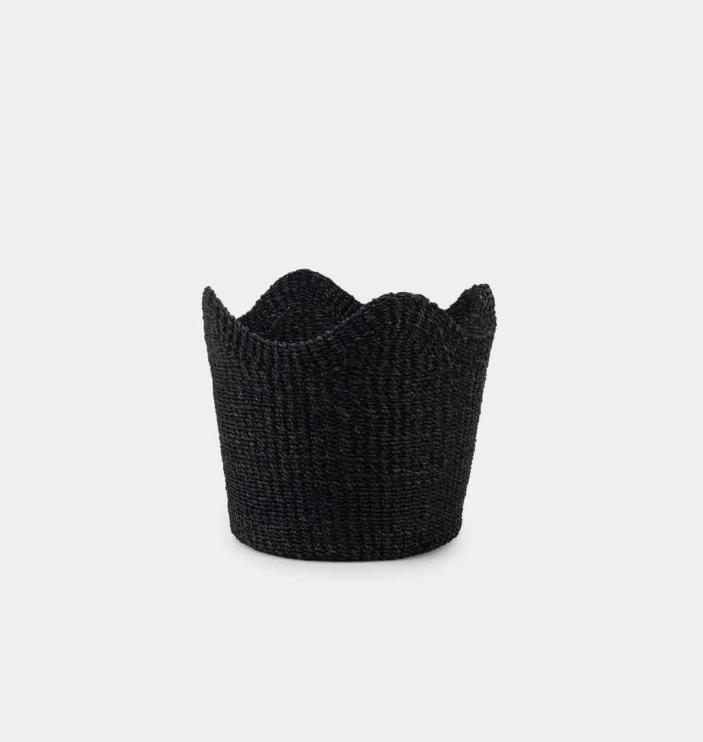 Handwoven Scallop Basket
