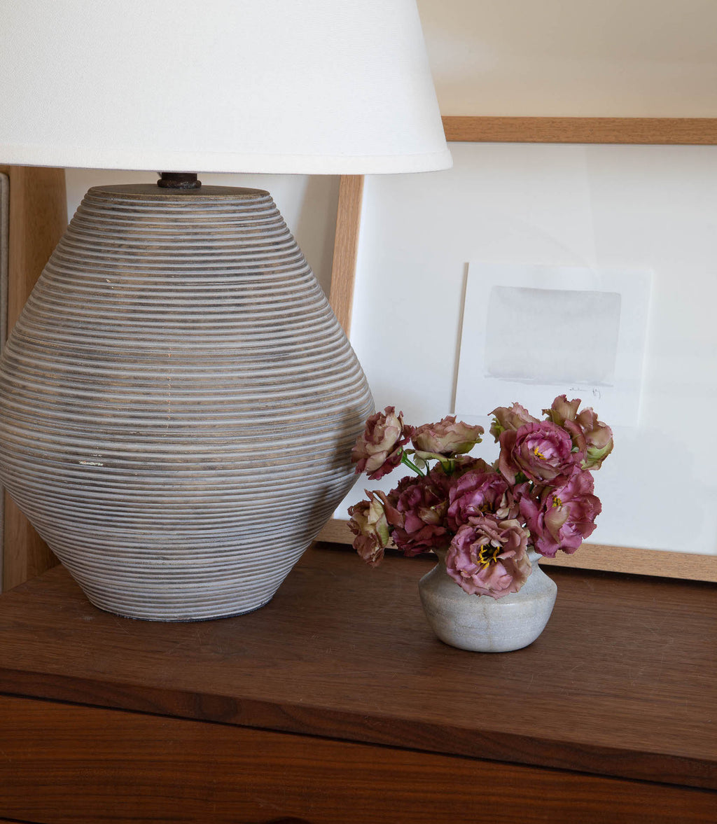 White Marble Vase