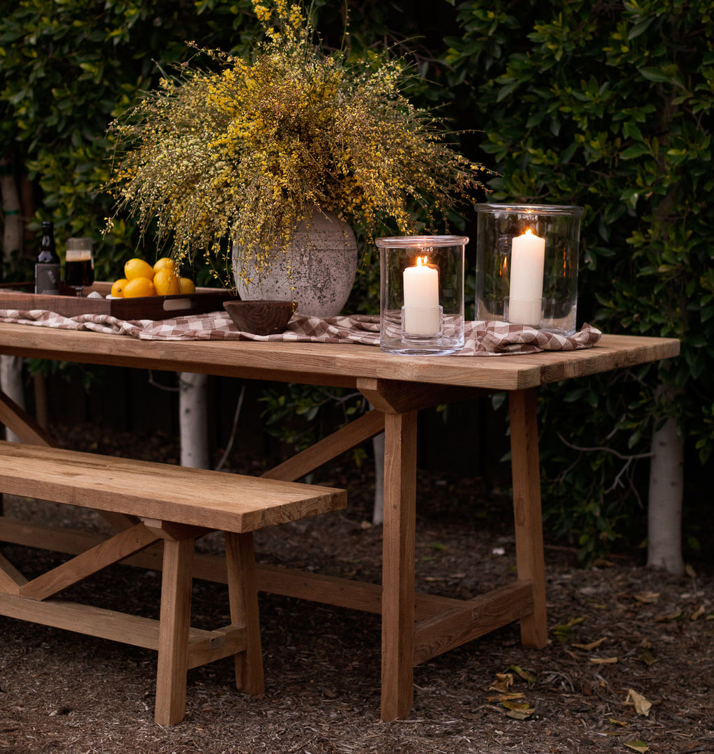 Canvas Vintage Tablecloth