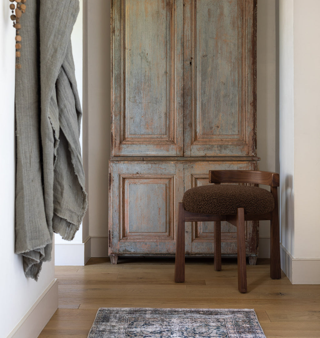 Cade Vanity Stool Shale