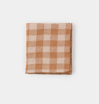 Canvas Vintage Kitchen Towel Terracotta