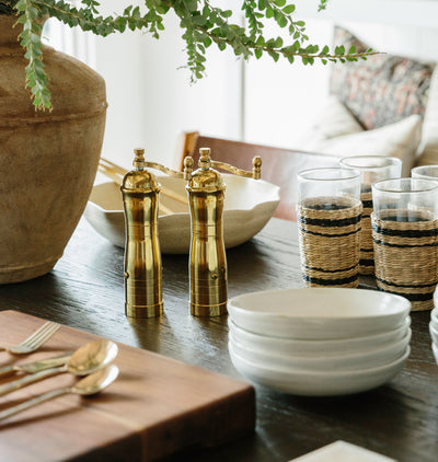 8" Athena Brass Pepper Mill