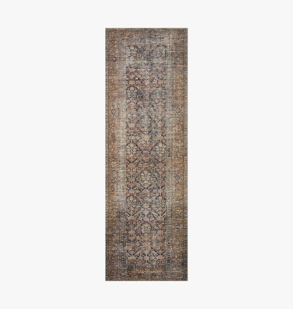 Billie BIL-01 Ink / Salmon Area Rug