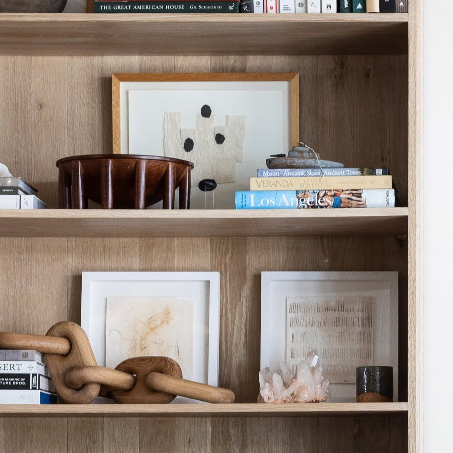 Oversized Wood Link Chain - Shoppe Amber Interiors
