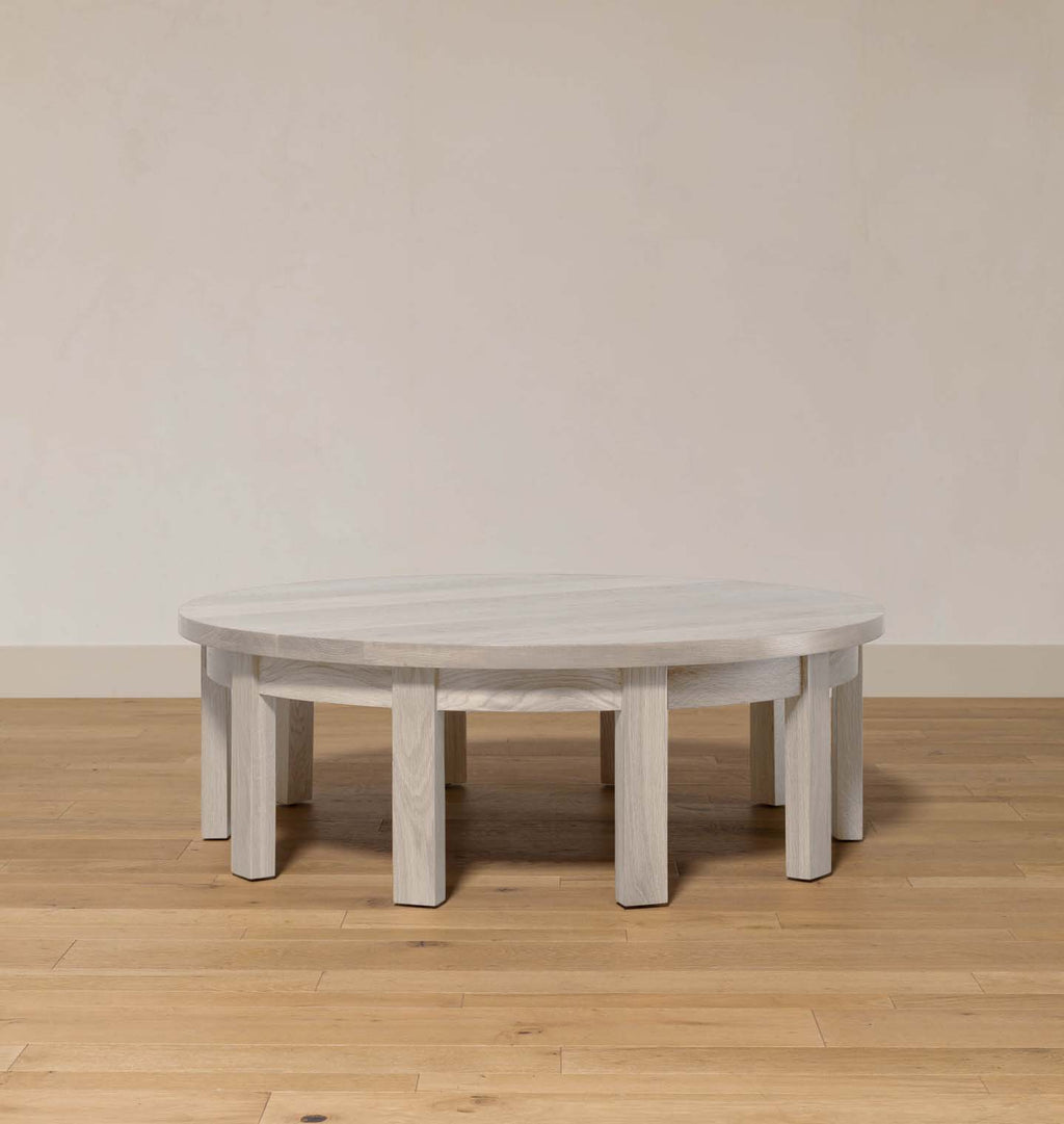 Amalfi Coffee Table - White Washed Oak
