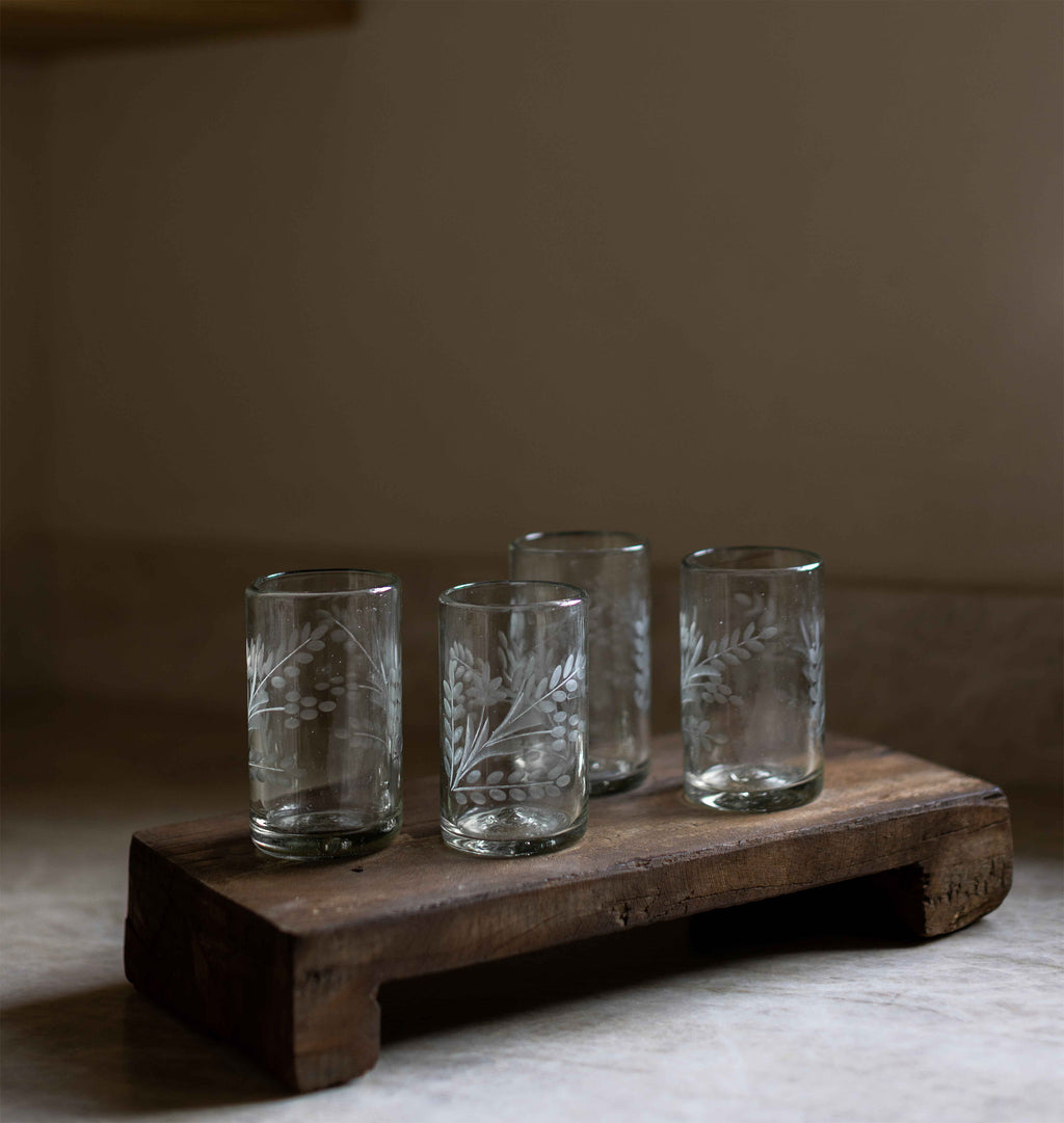 Natural Wood Pedestal