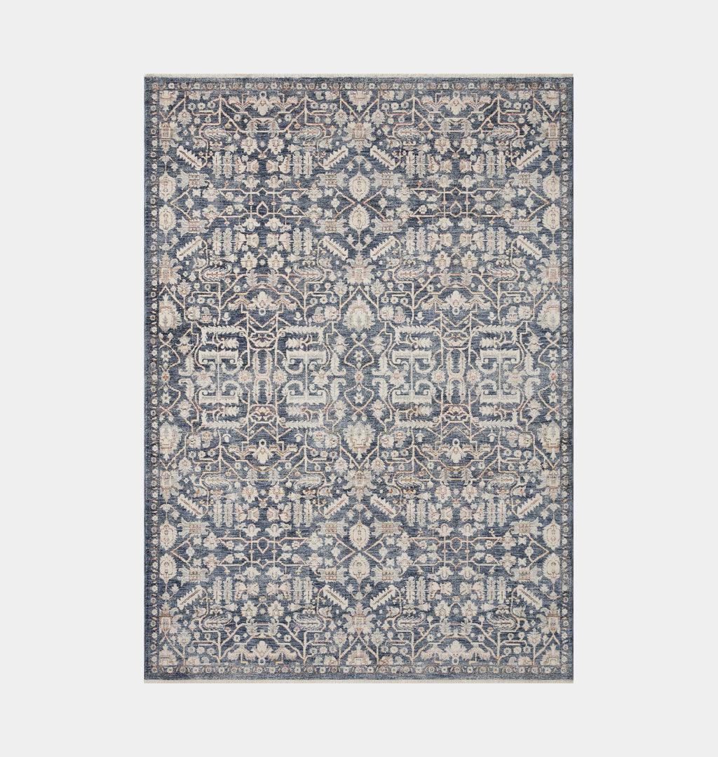 Zuma ZUM-02 Blue / Ivory Area Rug