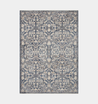 Zuma ZUM-02 Blue / Ivory Area Rug